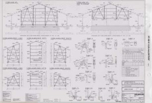 Liegeboxenstall ST-KB-Z-15.00+2x3,50/75/22° (Giebelwände / Plan 4)
