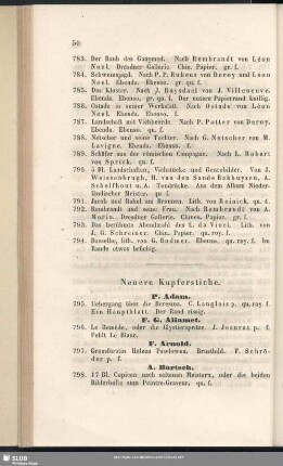 Neuere Kupferstiche