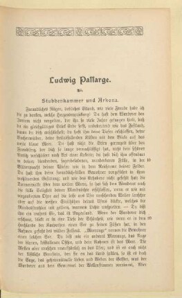 Ludwig Passarge