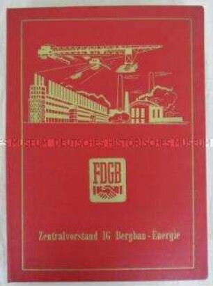 Dokumentation über Arbeitsoptimierung bei der IG Bergbau-Energie im Jahr 1972