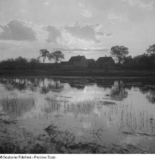 Landschaftsansicht im Spreewald