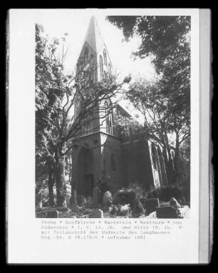 Dorfkirche — Westturm