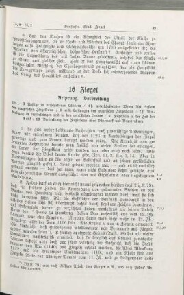 16 Ziegel: Ursprung, Vorbereitung
