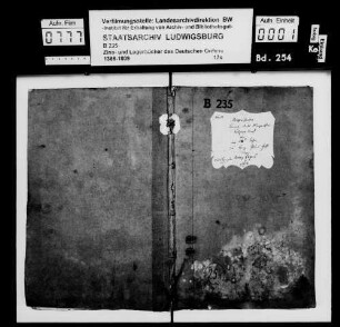 Amt Wachbach: Lagerbuch über Rengershausen