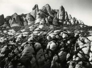 Felsengipfel auf dem Montserrat, Costa Brava