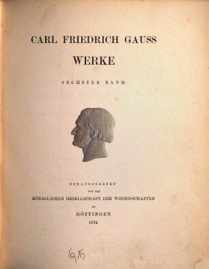Werke, 6