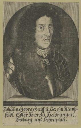Bildnis des Johann Georg von Manßfeldt