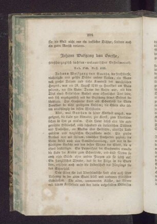 Johann Wolfgang von Goethe