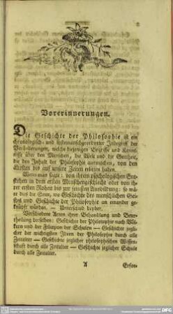 Vorerinnerungen