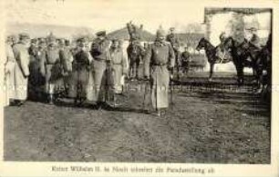 Wilhelm II. an der Front