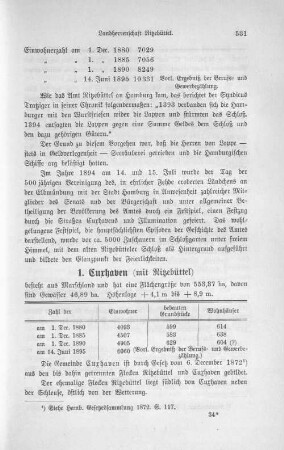 1. Cuxhaven (mit Ritzebüttel)