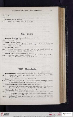 VII. Italien (Nr. 2104-2107)