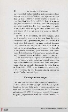 L’horloge astronomique