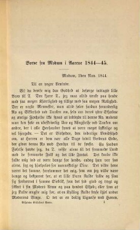 Bispinde Henriette Gislesen Breve i Udvalg : Udgivne ved Bolette Gjør. Forord af Gustav Jensen. Med Forfatteriedens Portraet