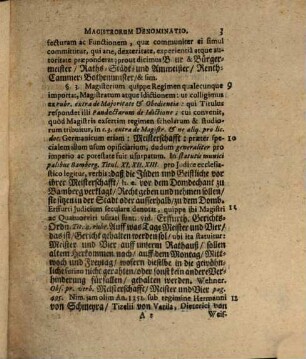 Magister Prudentiae Iuris Opificiarii Praecursor Primarius : Opusculorum Iuridico-Fabricensium Periculum Quartum = Der Meister bey den Handwercken. Adriani Beieri, D. & P.P.