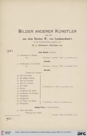 Bilder anderer Künstler (Nr. 36-223)