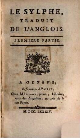 Le Sylphe : Traduit De L'Anglois. 1