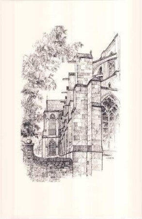Der Altenberger Dom - 5 Zeichnungen von Günter Lilge, Wermelskirchen