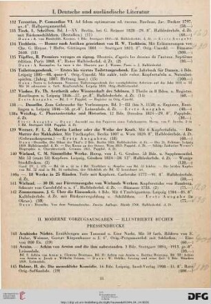 II. Moderne Vorzugsausgaben, illustrierte Bücher, Pressendrucke (Nr. 143-233)