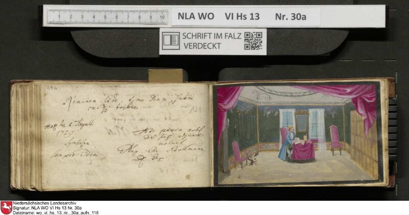 Stammbuch des U. J. Schrader aus Hannover
