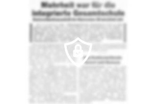 Mehrheit war für die integrierte Gesamtschule
