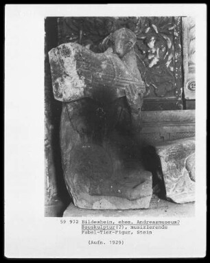 musizierende Fabel-Tier-Figur