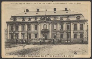Ansichtskarte „Königliches Konsistorium der Provinz Brandenburg“, Lindenstraße