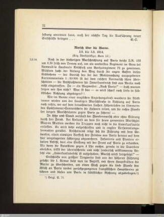 Marsch über die Marne
