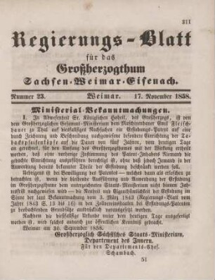 Nr. 23 : 17. November 1858