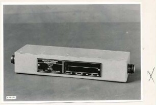 Tiefpass TP 6 Vorderansicht, Foto 1959