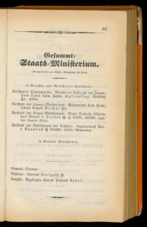 Gesammt=Staats=Ministerium.