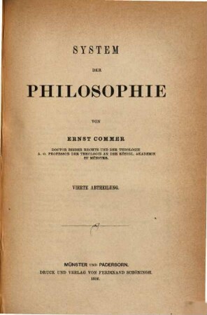 System der Philosophie, 4