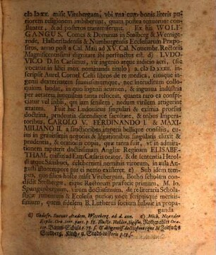 Comitum Stolbergensium in rem litterariam merita breviter adumbrata