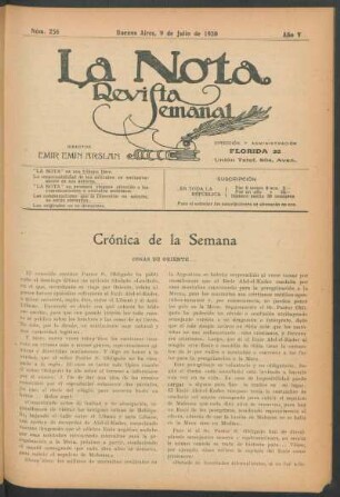Crónica de la semana : Cosas de oriente...