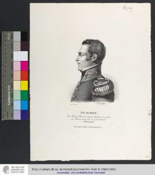 De Rigni : Vice-Amiral, Commandant les forces navales de France, dans les mers du Levant (Navarin) / Levilly ; Lith. de Ducarme