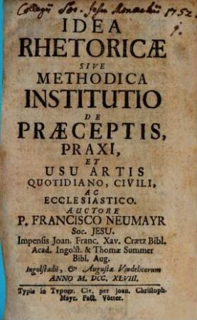 Idea Rhetorica