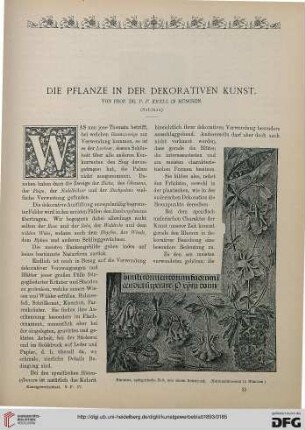 Die Pflanze in der dekorativen Kunst, [2]