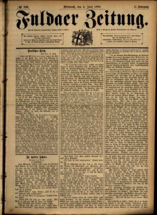 Ausgabe vom Mittwoch, den 04. Juni 1890.