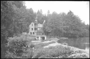 Eger (Böhmen). Waldrestaurant Insel-Mühlerl bei Stein