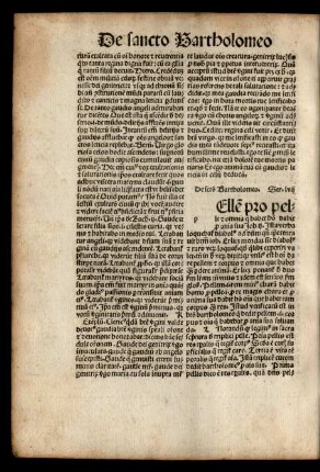 De sancto Bartholomeo. Ser. lvij