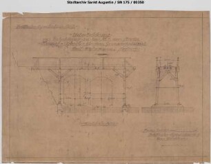 Grauwackebruch Emil Westermann, Siegburg, Gleisanschluss, Überbrückung des Bahnkörpers mit Feldbahn 500 mm