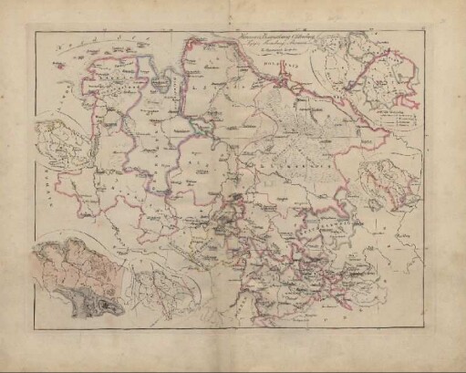 Hannover, Braunschweig, Oldenburg, Lippe, Hamburg, Bremen etc