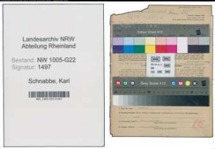 Entnazifizierung Karl Schnabbe , geb. 05.06.1908 (Teilhaber)