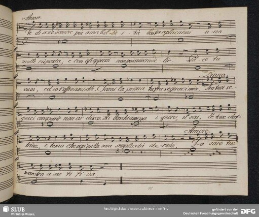Recitativo: Vedi se v'è d'Amore