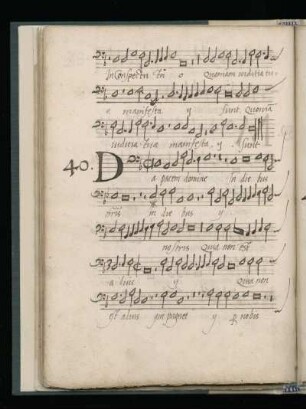 40. Da pacem domine