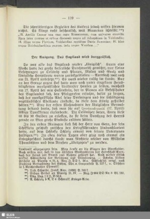 Der Ausgang. Das Vogtland wird burggräflich