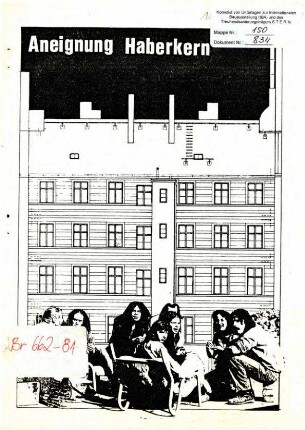 Gutachten: Umbau Haberkern, Sorauer Str. 23               für eine Jugendwohngemeinschaft