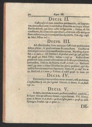 Decis III.