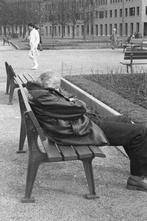 Mittagspause am Schlossplatz