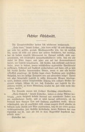 Achter Abschnitt